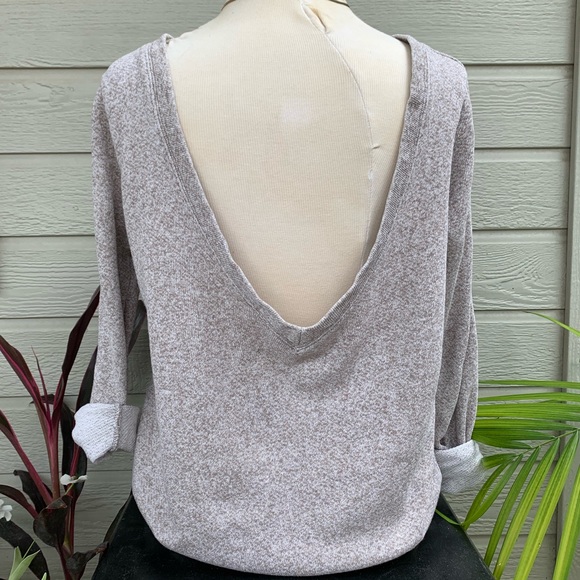 Free People V back Sweater - Picture 4 of 8